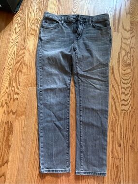 Outerknown Men’s Gray Slim Straight Jeans